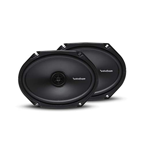Rockford R168X2 Prime 6 x 8 Inches Full Range Coaxial Speaker, Set of 2 Rockford R168X2 Prime 6 x 8 Inches Full Range Coaxial Speaker, Set of 2